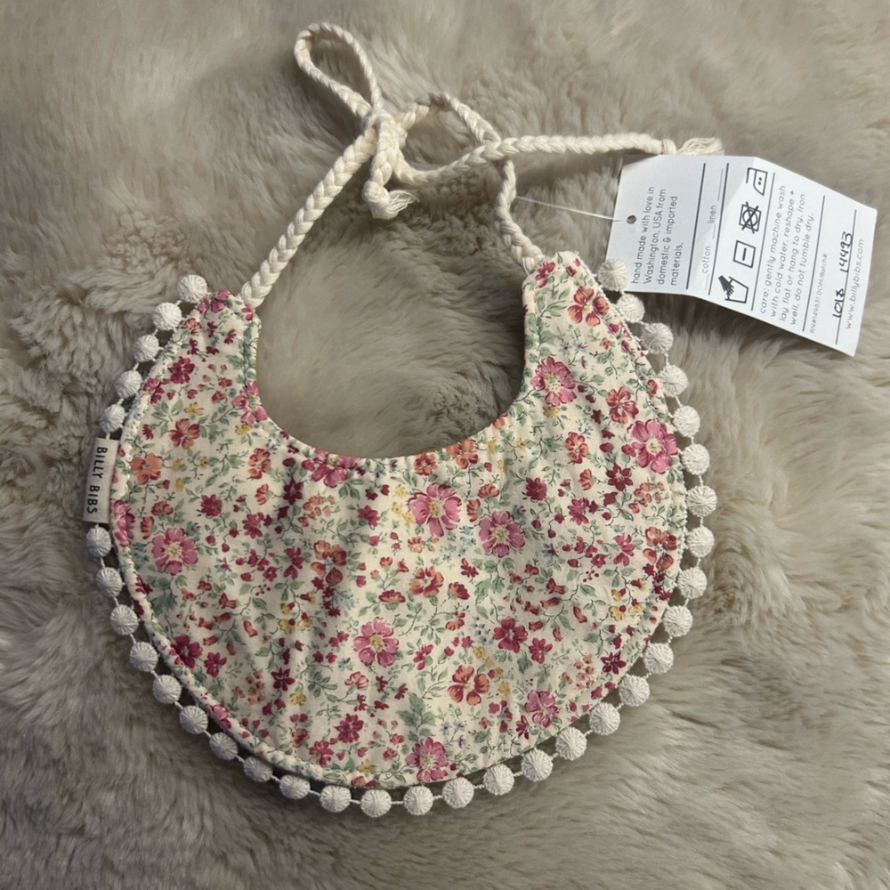 Billy Bibs Baby bibs with Fringe
